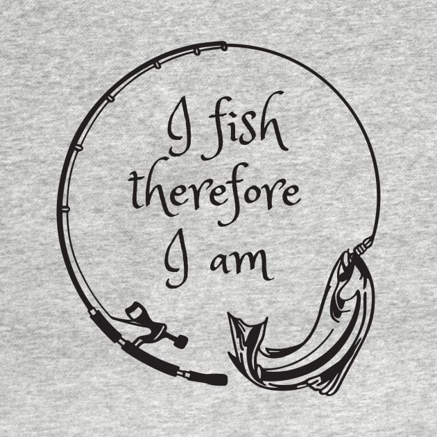 I fish therefore I am by Rickido